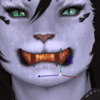 Bones kept within the face!